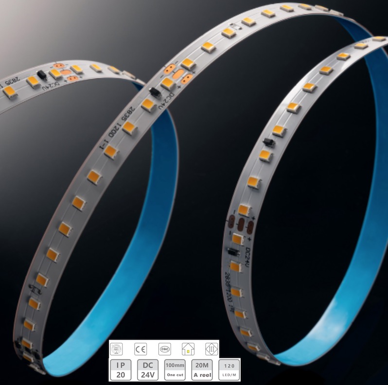 24V-10mm-20m Fără picătură de presiune Bentă ușoară