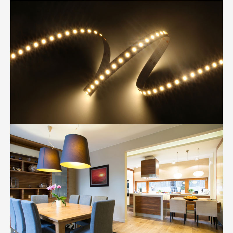 Lumină de bandă cu LED interior